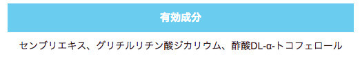 ブブカの三種類の有効成分